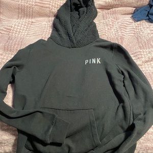 pink black  hoodie